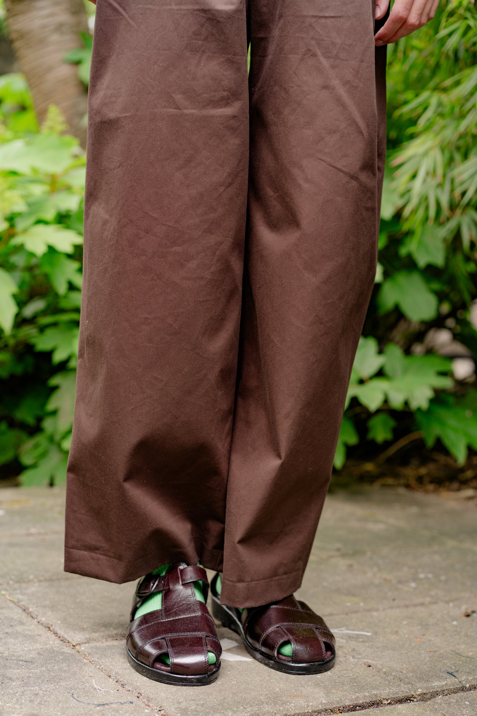 CF.19.06.05.01 SUIT PANTS brown