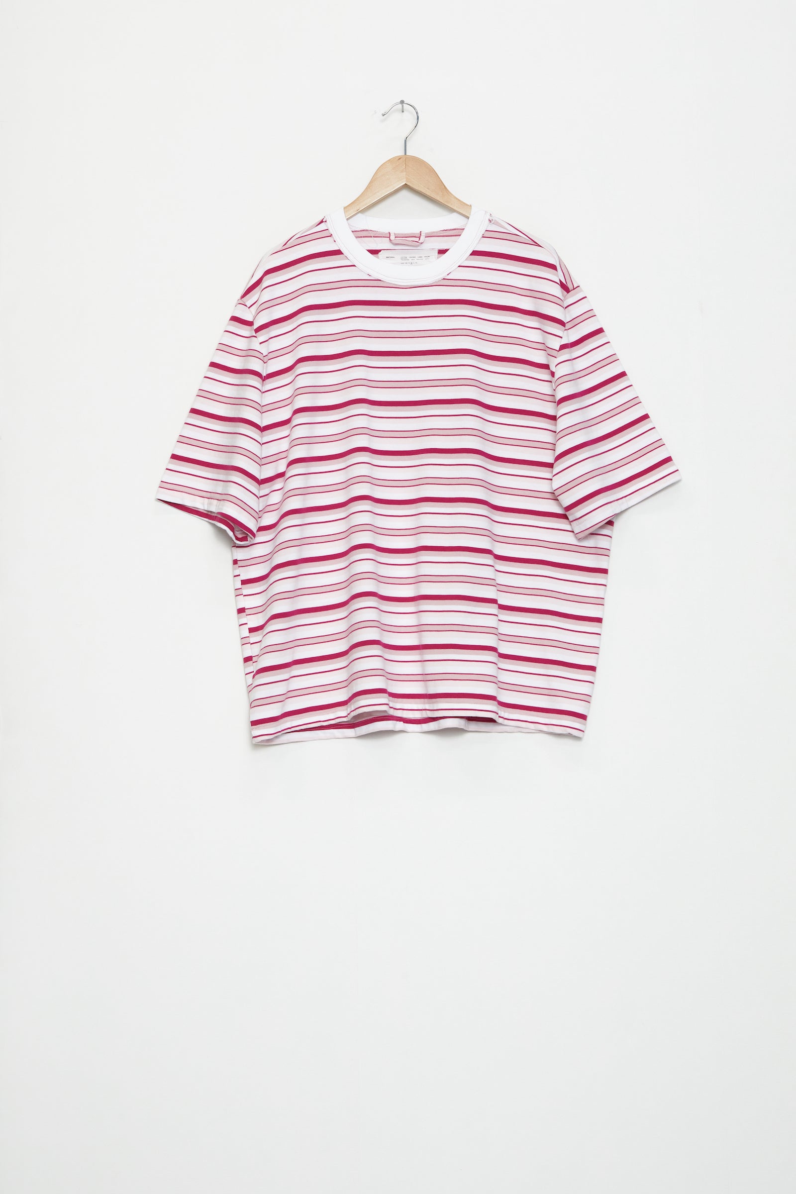 CF.19.01.01.01 BIG TEE HEAVY JERSEY pink stripes