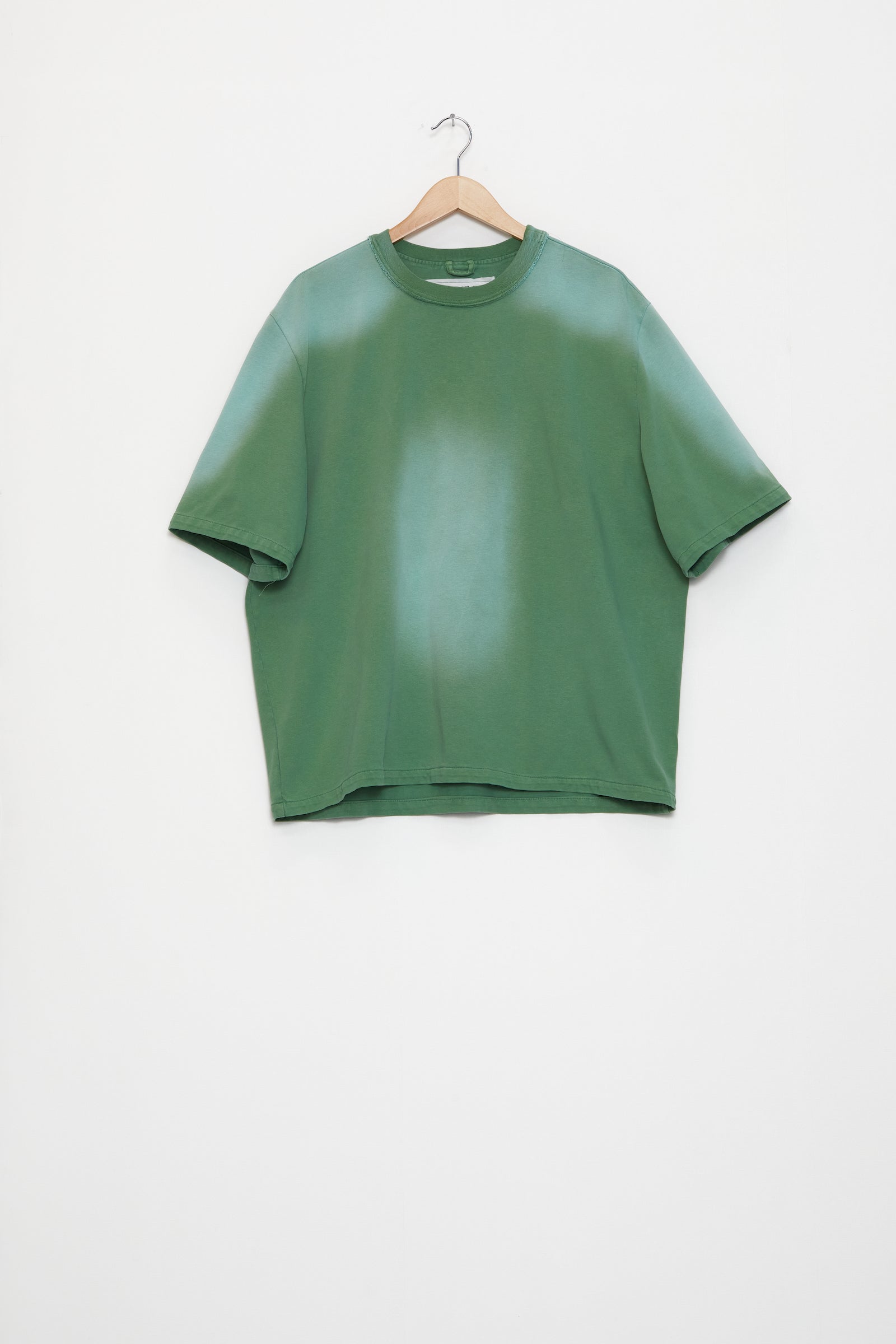 CF.19.01.01.01 BIG TEE HEAVY JERSEY sun faded green