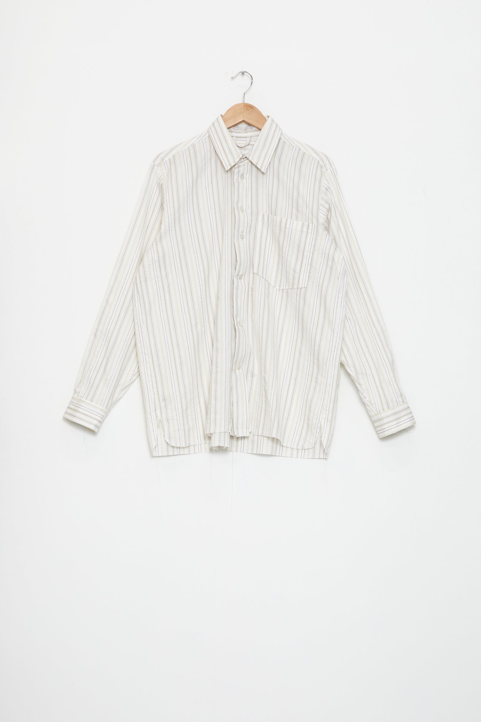 CF.19.04.01.02 BASIC SHIRT off-white stripe