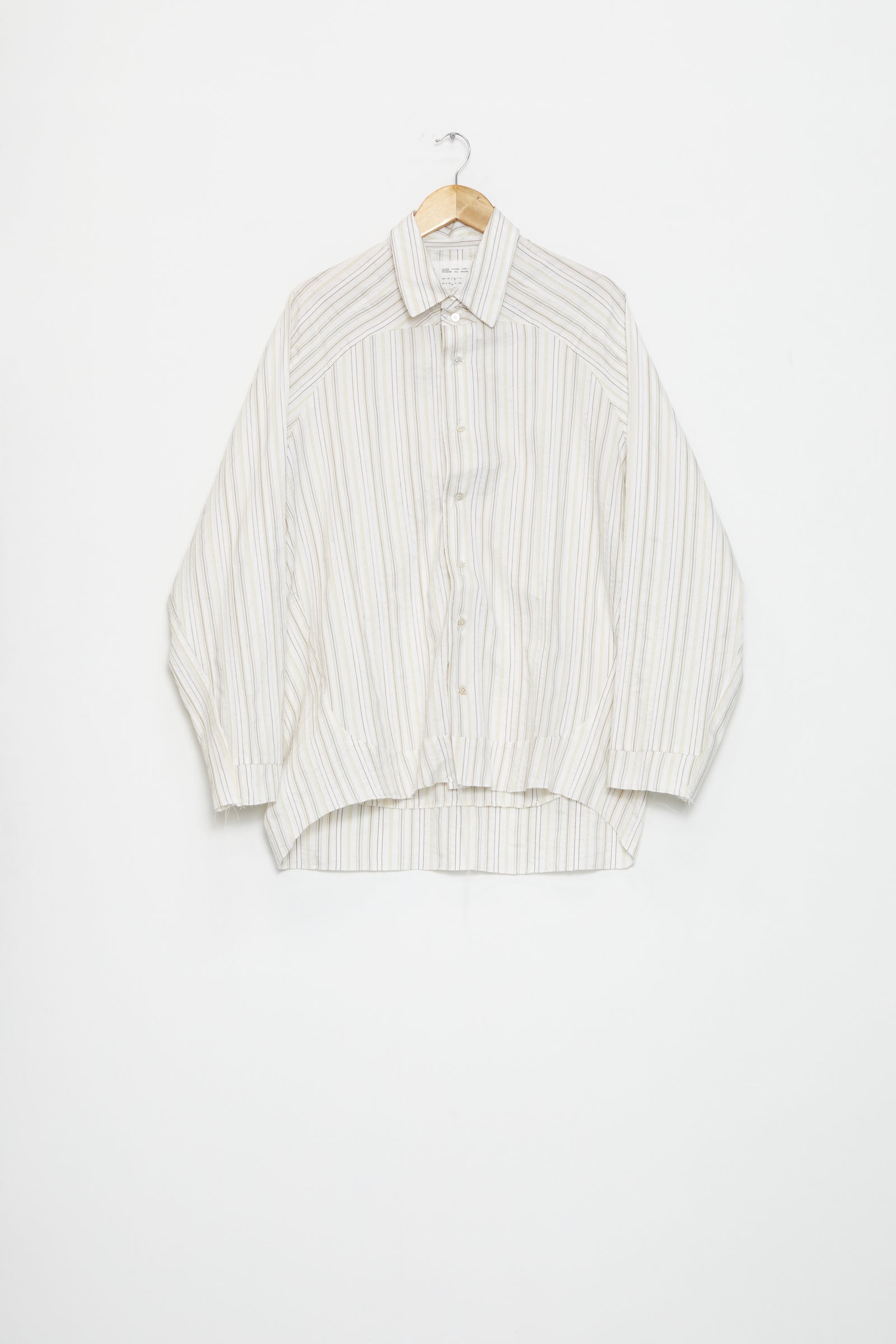 CF.19.04.03.02 FOOTBALL SHIRT off-white stripe