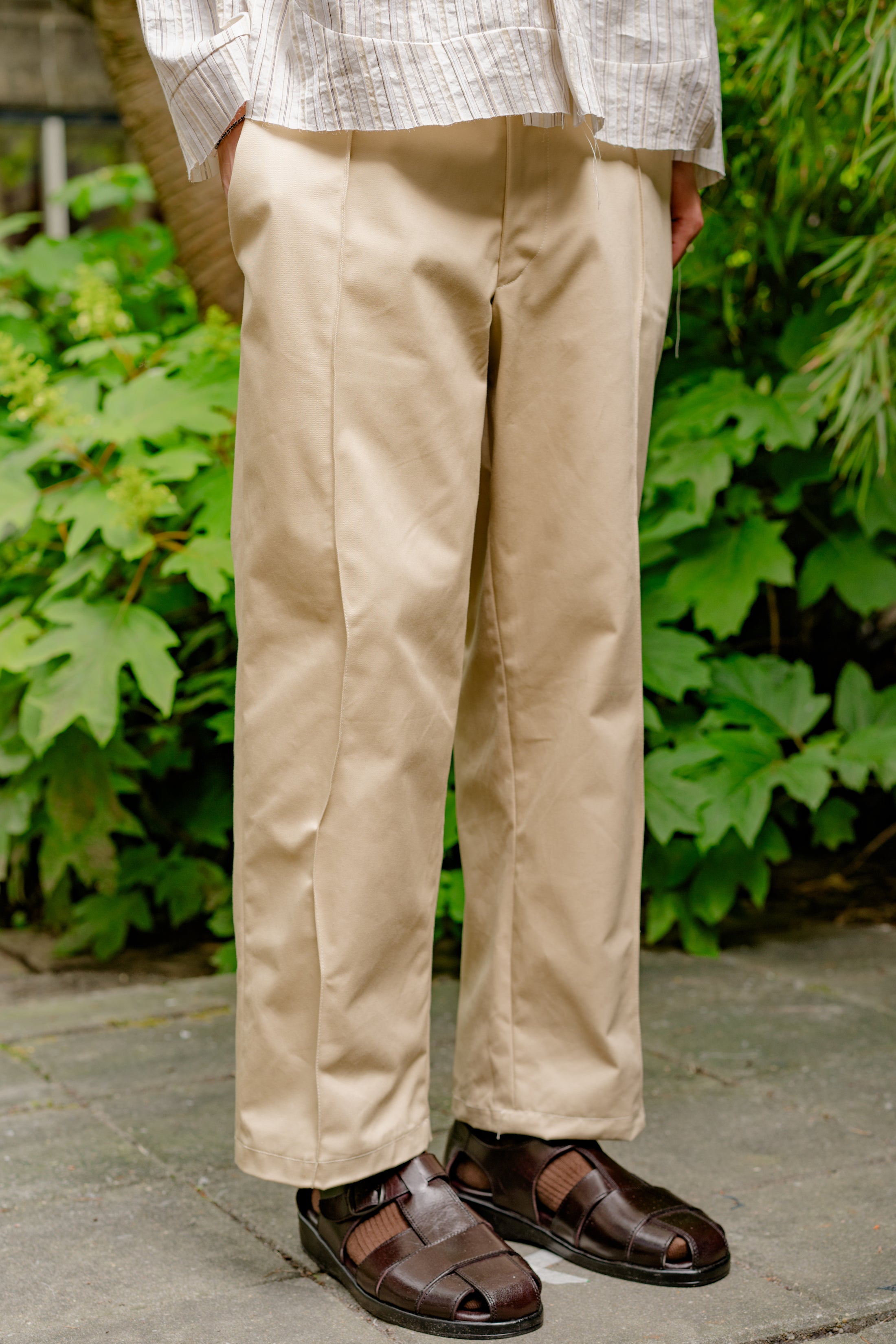 CF.19.06.07.01 SLACK PANTS sand